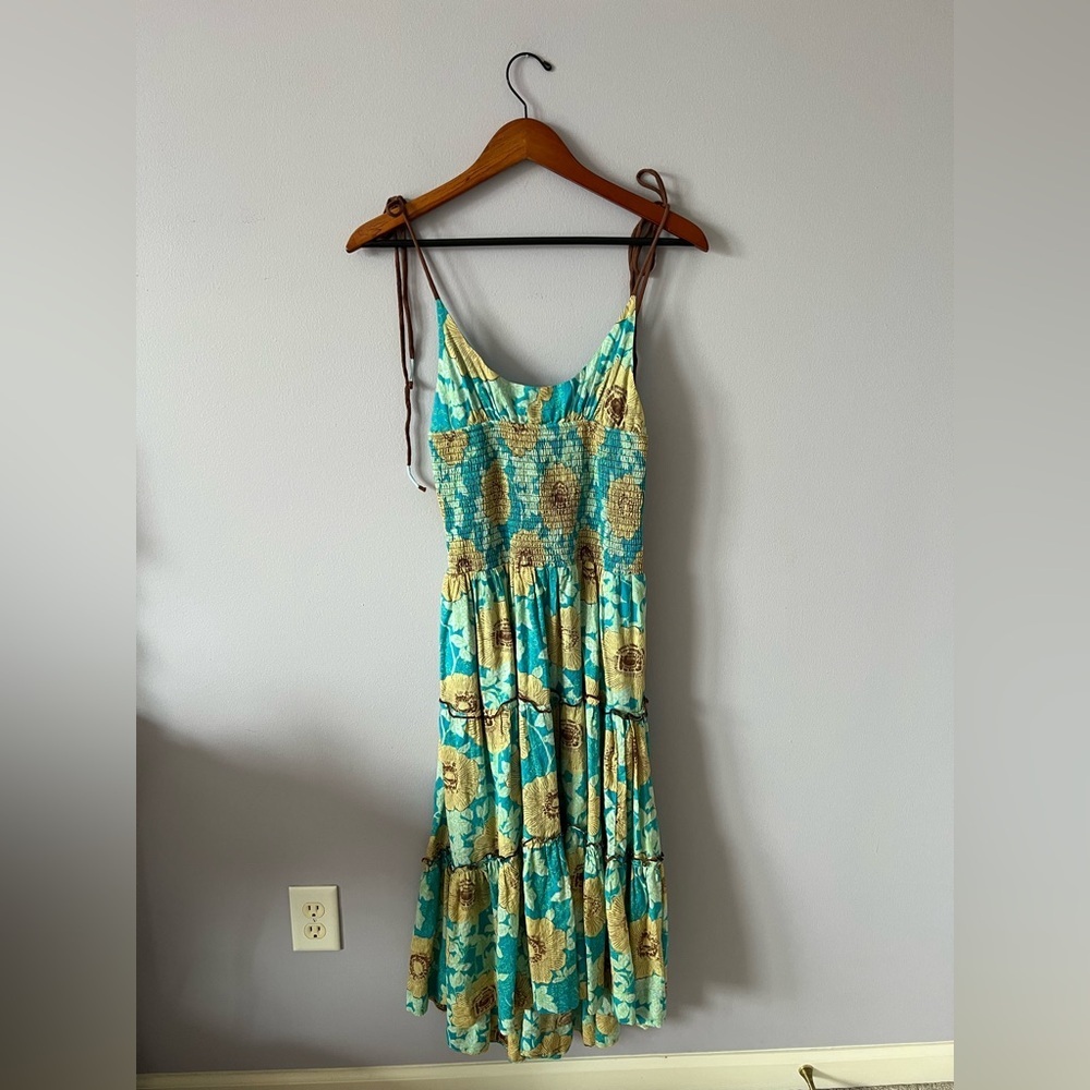 Free People Floral Midi Dress